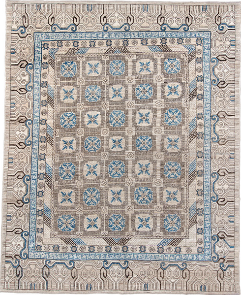 Vintage Khotan Area Rug (11' x 13')
